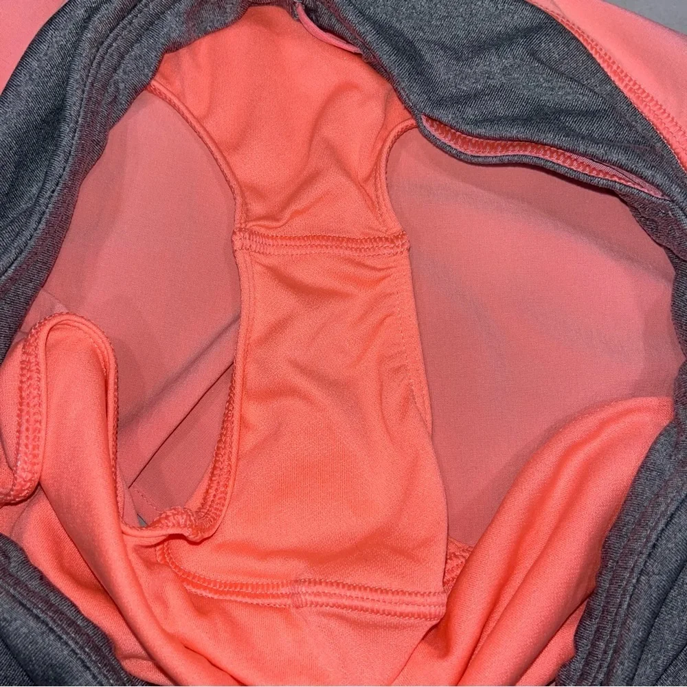 Athleta Coral Orange 3” Run With It Running Shorts size Small